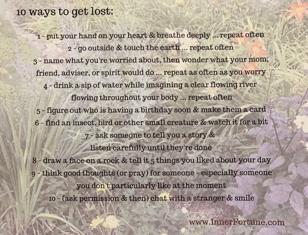 10 Ways to Get Lost